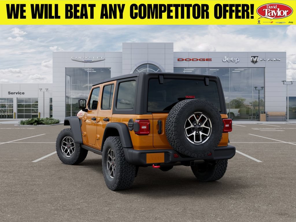 New 2026 Jeep Wrangler Unlimited Rubicon w/ Safety Group AWD/4WD image 3