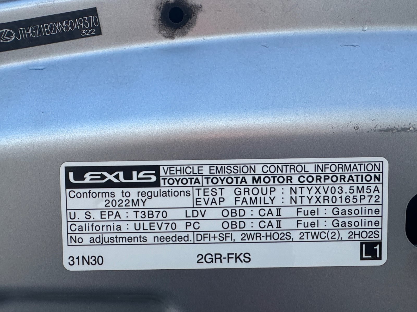Used 2022 Lexus IS 350 F Sport w/ Navigation Package RWD image 21