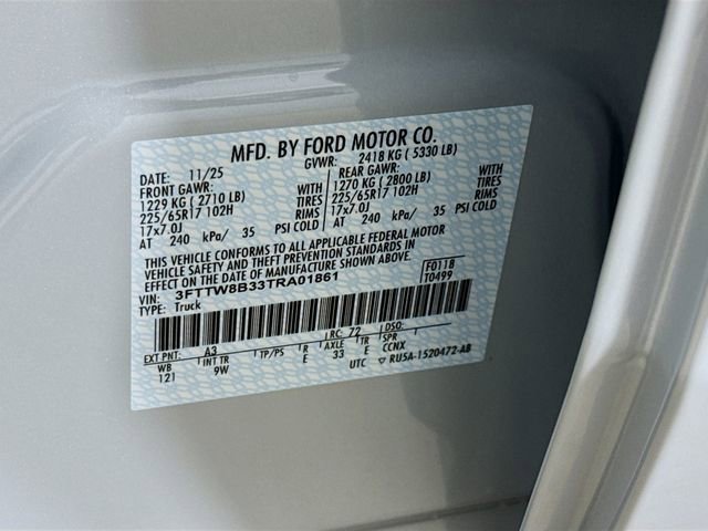 New 2026 Ford Maverick XL w/ Equipment Group 101A image 29