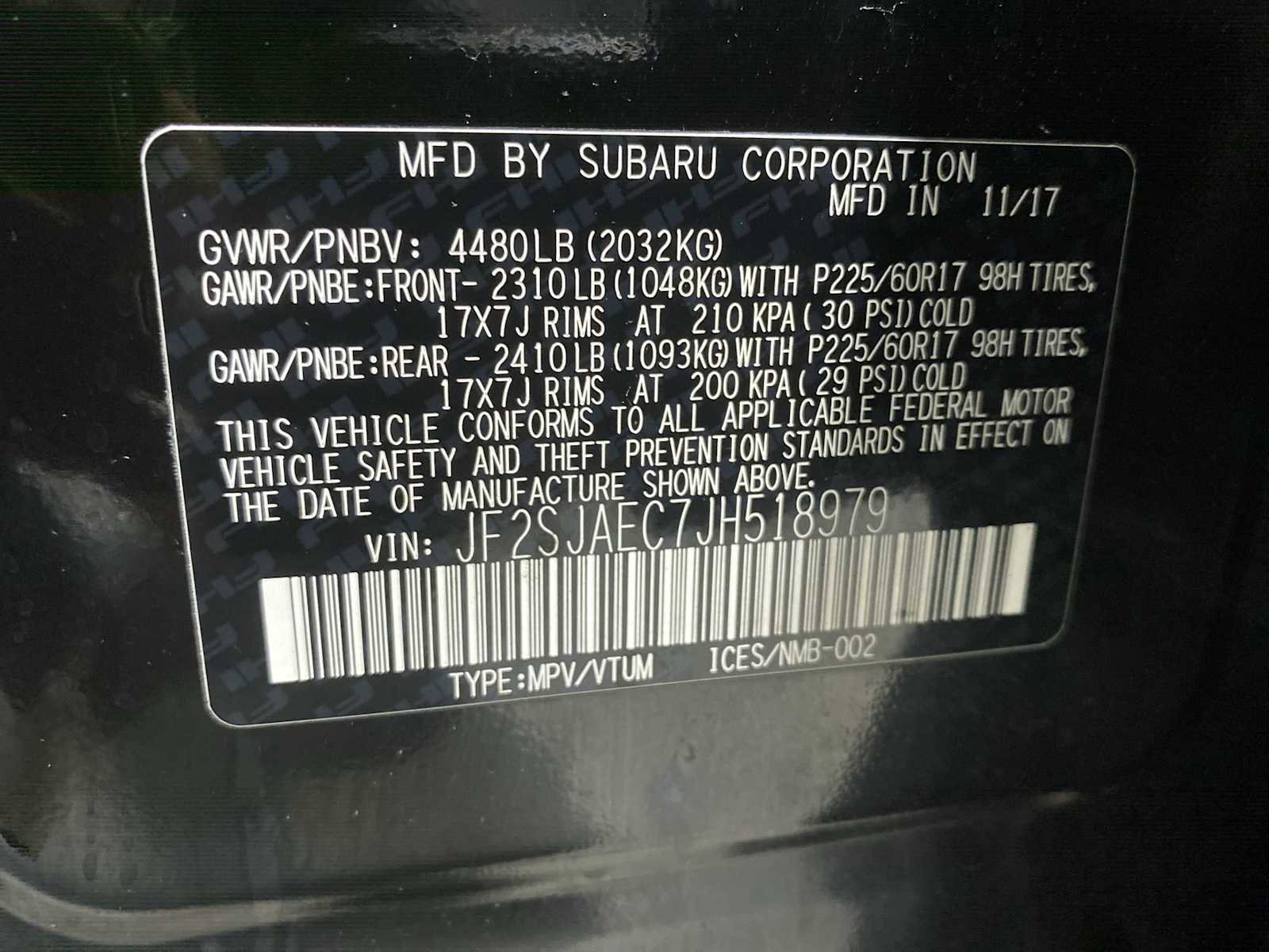 Used 2018 Subaru Forester 2.5i Premium w/ All-Weather Package AWD/4WD image 21