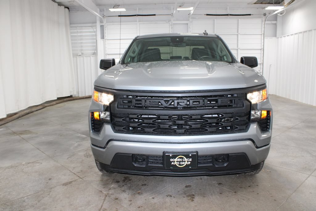 New 2026 Chevrolet Silverado 1500 Custom w/ Turbomax Blackout Package AWD/4WD image 3
