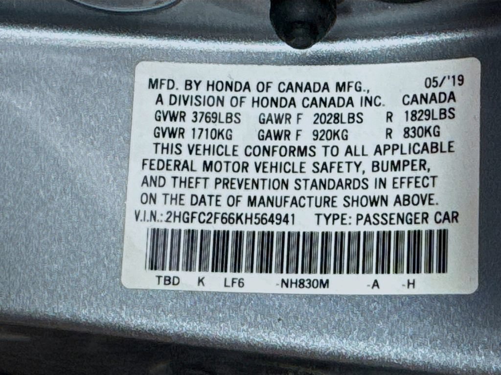 Used 2019 Honda Civic LX image 38