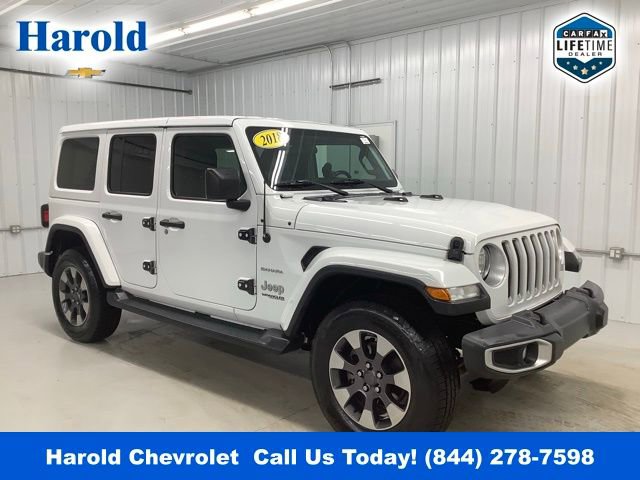 Used 2018 Jeep Wrangler Unlimited Sahara w/ Cold Weather Group image 1