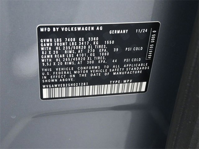 New 2025 Volkswagen ID. Buzz Pro S image 19