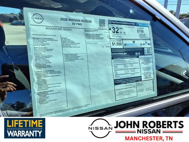 New 2026 Nissan Rogue SV image 17