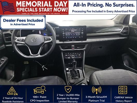 Used 2025 Volkswagen Taos SE AWD/4WD image 6