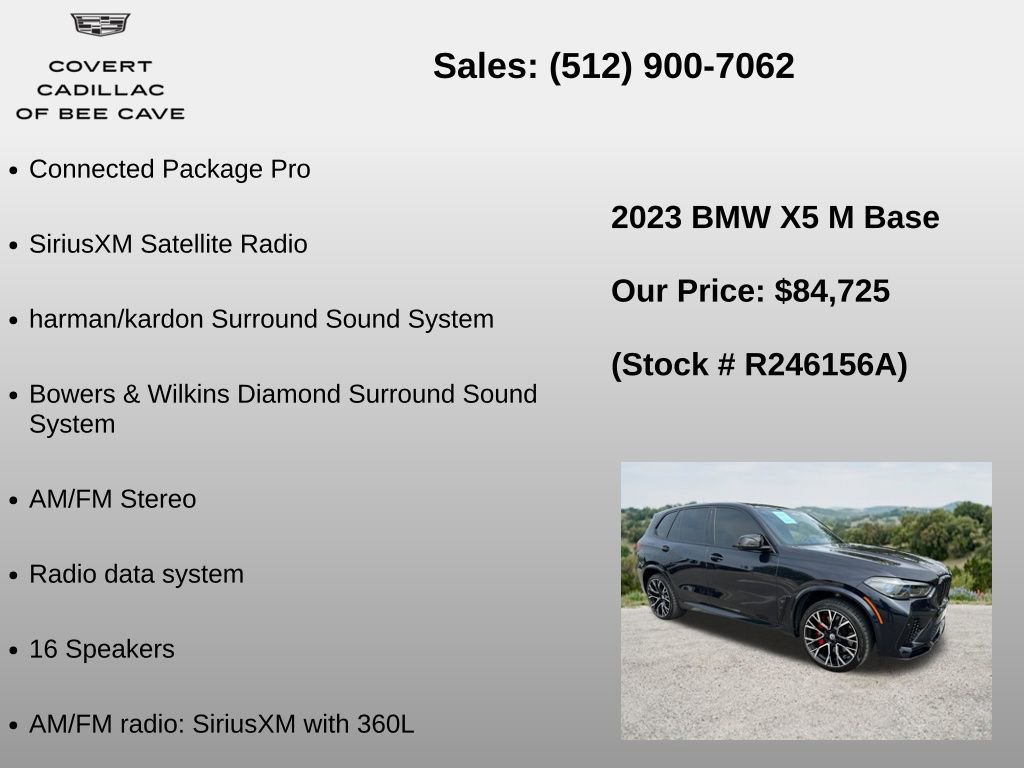 Used 2023 BMW X5 M w/ Competition Package AWD/4WD image 6