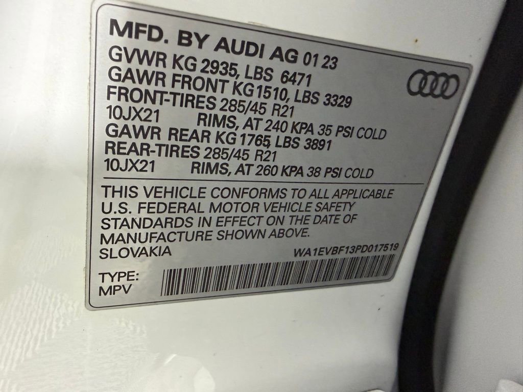 Used 2023 Audi Q8 Premium Plus w/ Premium Plus Package AWD/4WD image 40