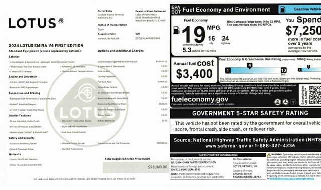 Used 2024 Lotus Emira First Edition image 20