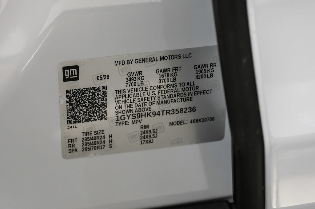 Used 2026 Cadillac Escalade V w/ LPO, ONYX Package AWD/4WD image 73