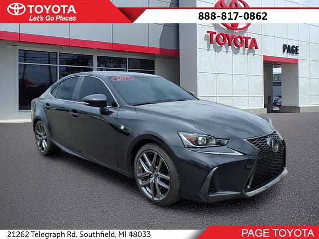 Used 2017 Lexus IS 200t F Sport w/ F Sport Package RWD image 1