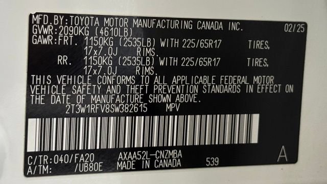 Used 2025 Toyota RAV4 XLE FWD image 40