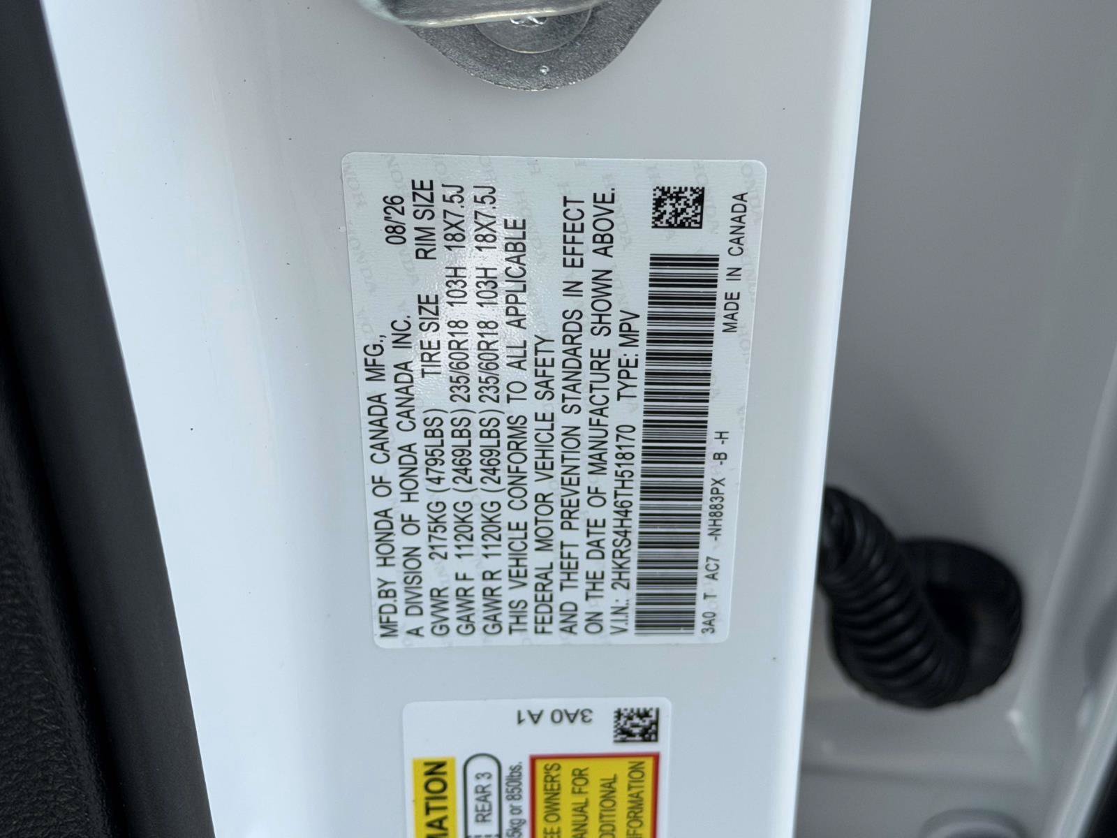 New 2026 Honda CR-V EX image 21