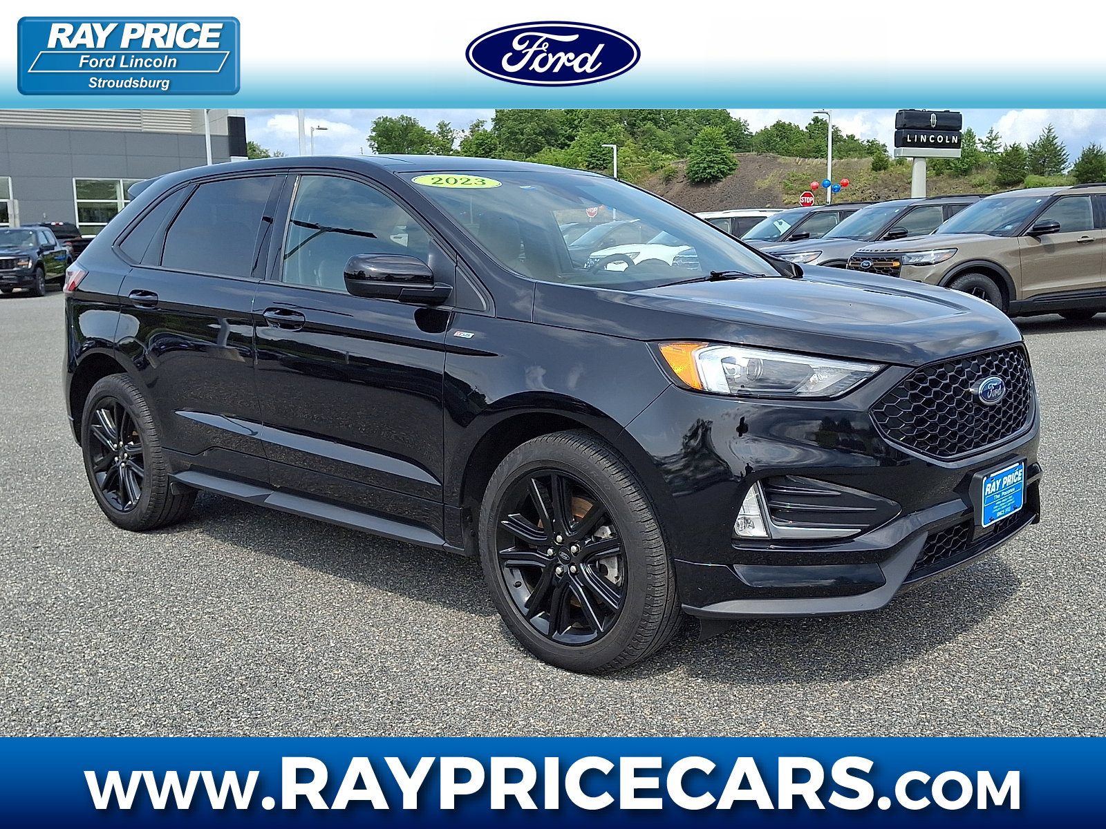 Certified 2023 Ford Edge ST-Line w/ Class II Trailer Tow Package AWD/4WD video 1