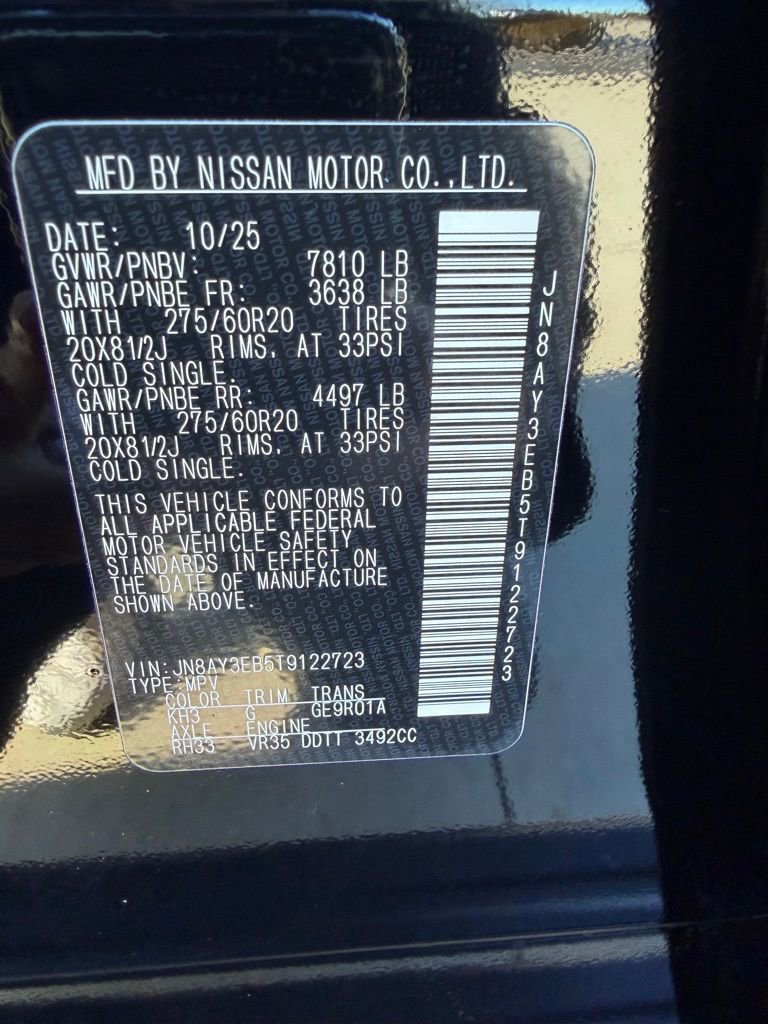 New 2026 Nissan Armada Platinum image 38