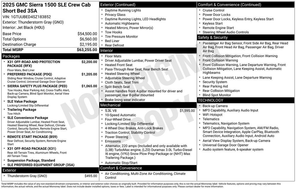 Used 2025 GMC Sierra 1500 SLE AWD/4WD video 2