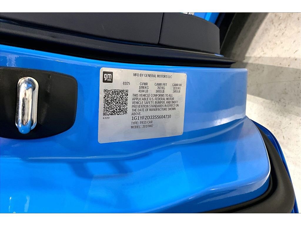 Used 2025 Chevrolet Corvette Z06 w/ Stealth Interior Trim Package image 30