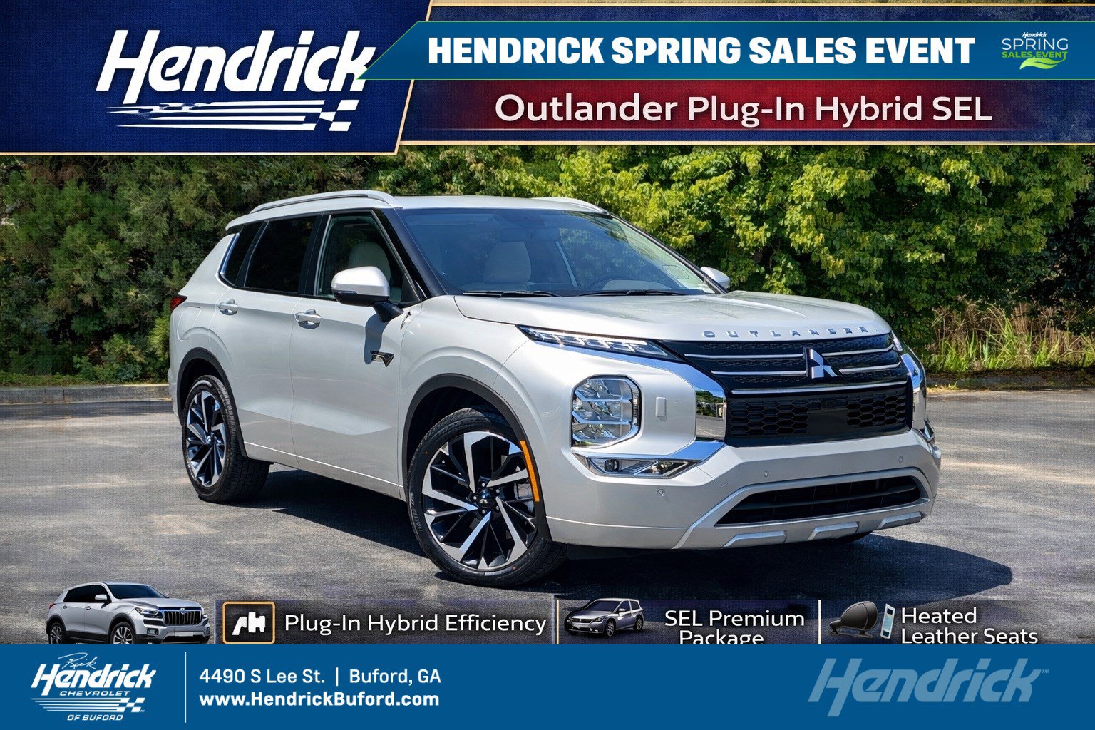 Used 2024 Mitsubishi Outlander 4WD Plug-In Hybrid