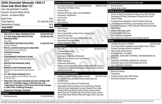 New 2026 Chevrolet Silverado 1500 LT image 2