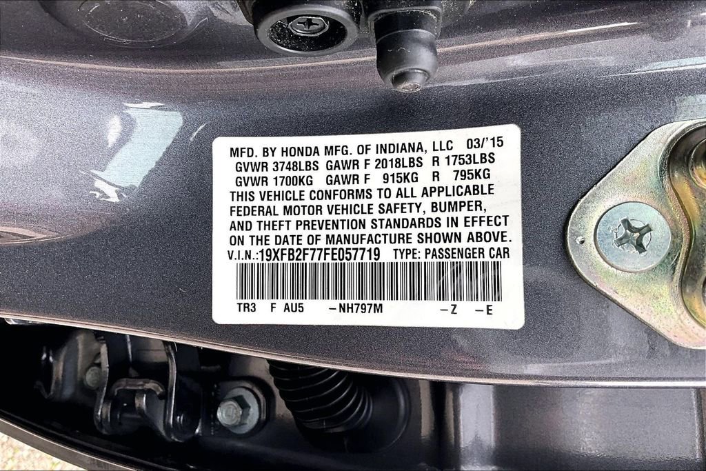 Used 2015 Honda Civic SE image 35