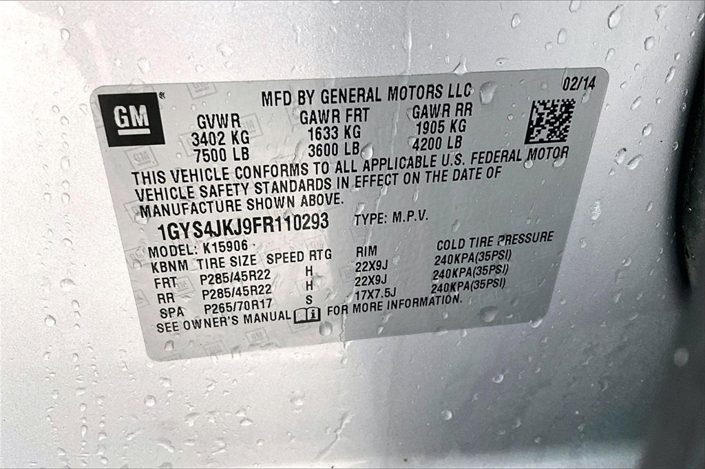 Used 2015 Cadillac Escalade ESV Premium image 28