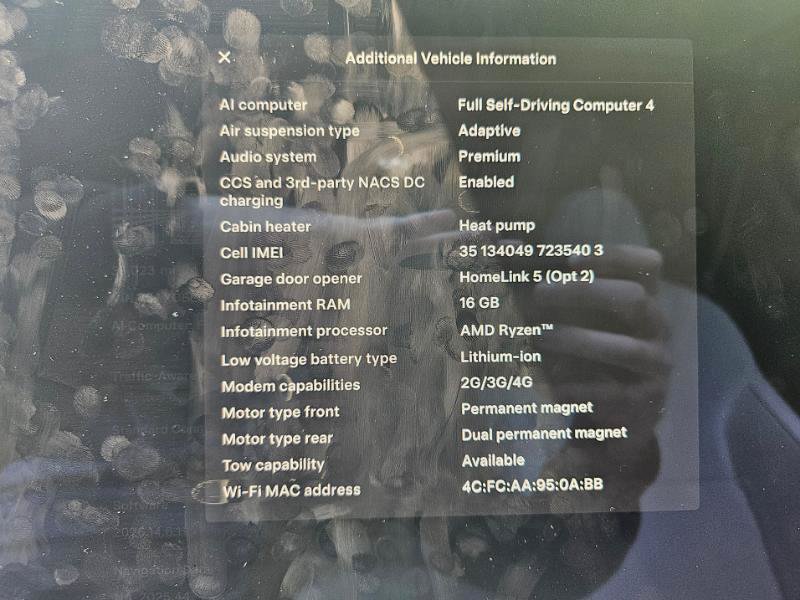 Used 2023 Tesla Model X Plaid AWD/4WD image 3