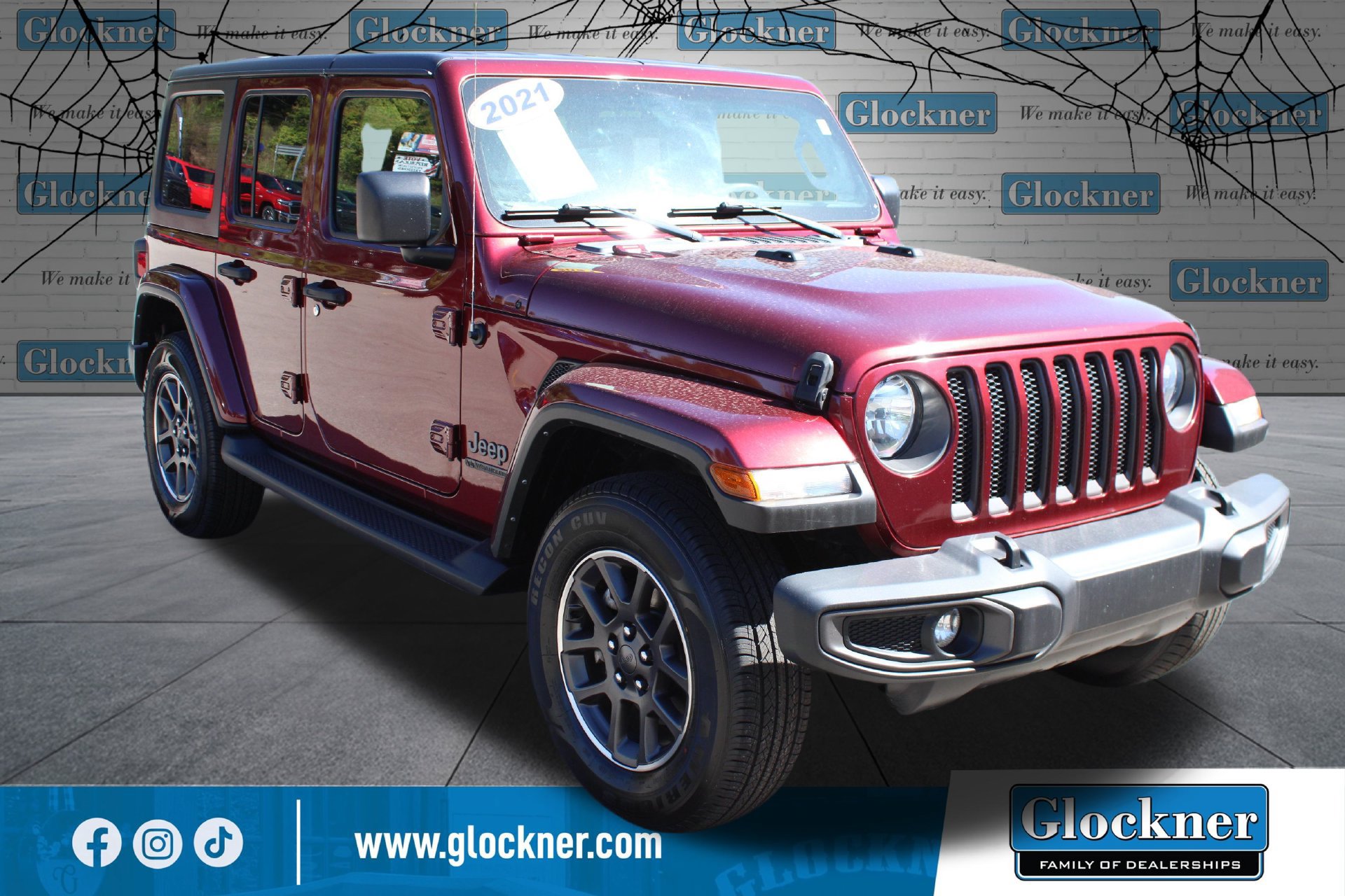 Used 2021 Jeep Wrangler Unlimited Sport AWD/4WD image 3