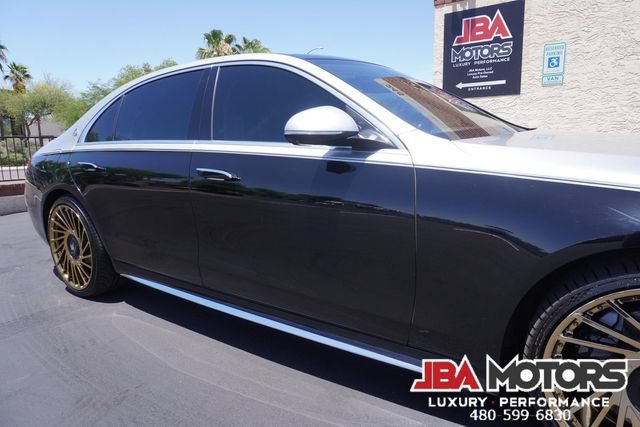Used 2021 Mercedes-Benz S 580 4MATIC Sedan w/ AMG Line image 68
