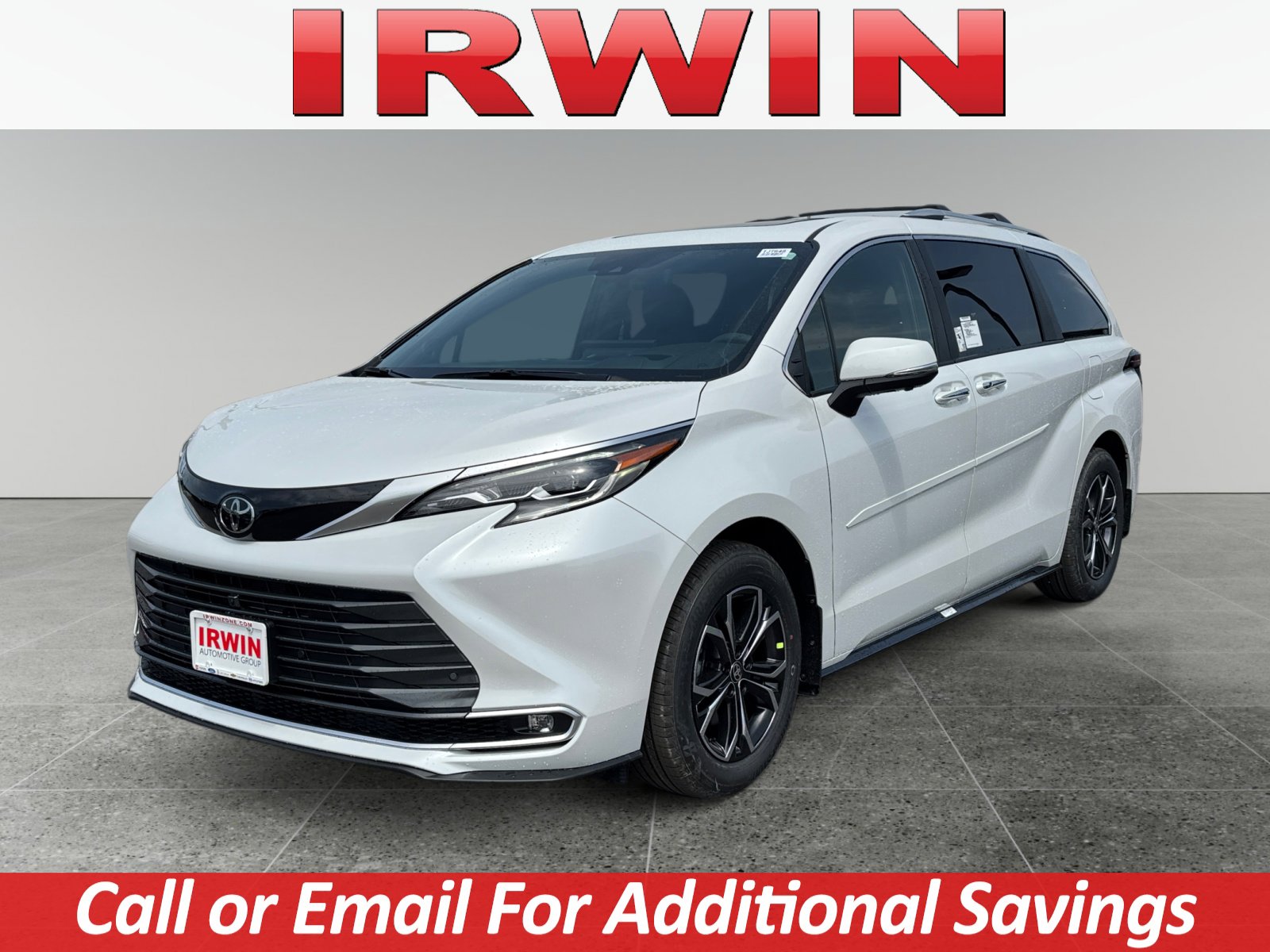 New 2026 Toyota Sienna Platinum