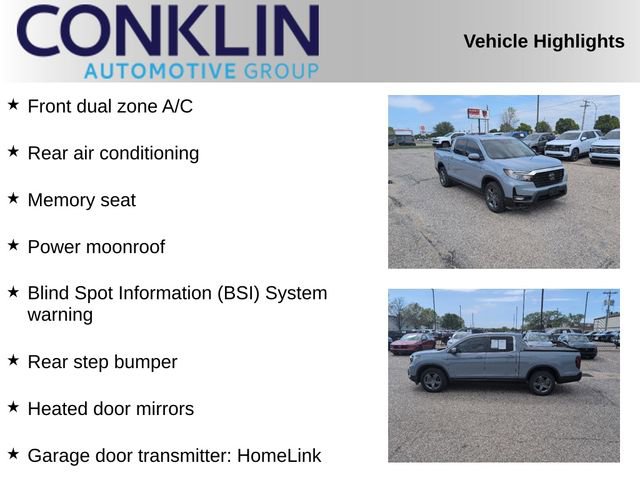 Used 2023 Honda Ridgeline RTL image 2