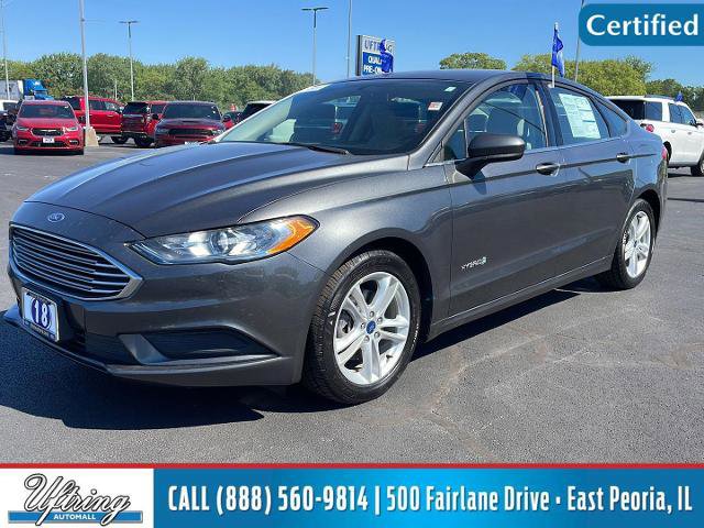 Certified 2018 Ford Fusion S FWD image 1