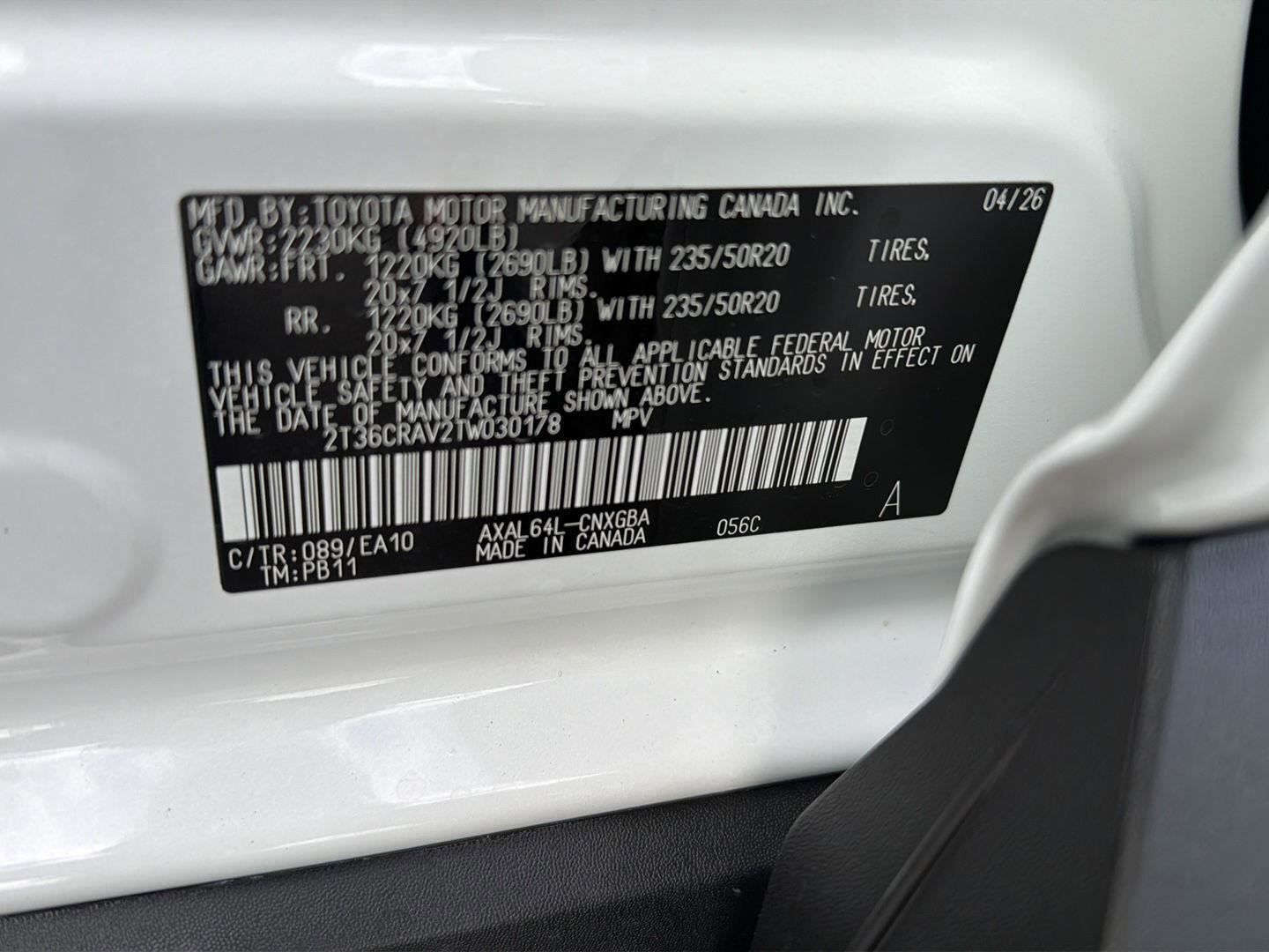 New 2026 Toyota RAV4 Limited AWD/4WD image 38