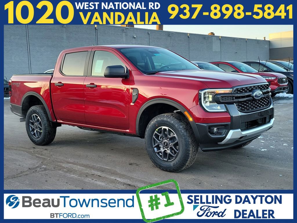 New 2025 Ford Ranger XLT w/ Equipment Group 301A High