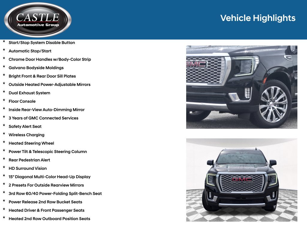 Used 2022 GMC Yukon Denali AWD/4WD image 12