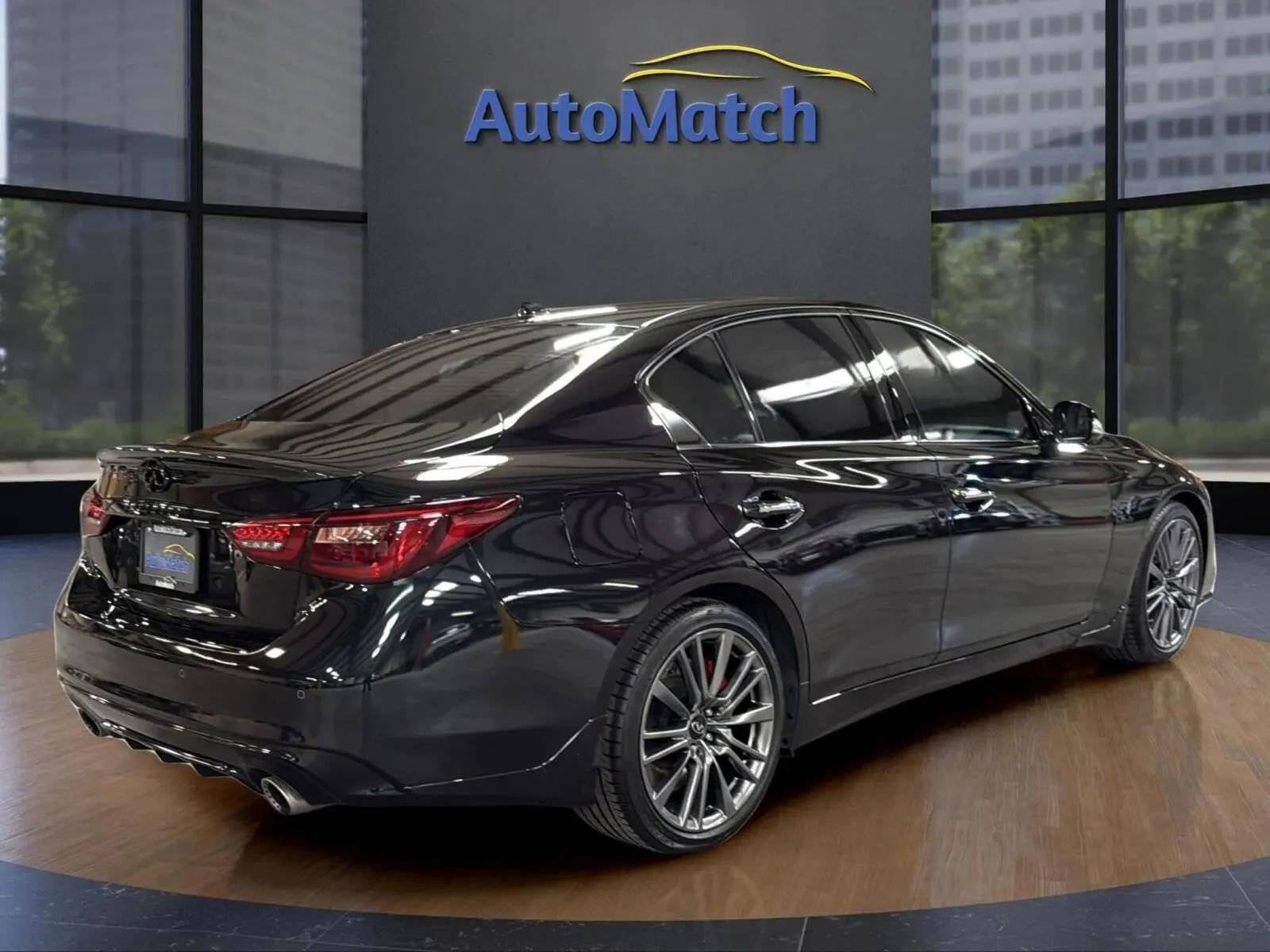 Used 2024 INFINITI Q50 Red Sport 400 w/ Black Opal Edition image 12