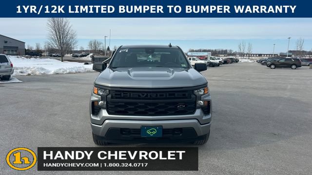 Certified 2023 Chevrolet Silverado 1500 Custom w/ LPO, Dark Essentials Package AWD/4WD image 8