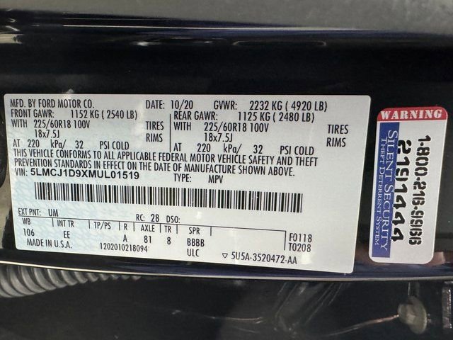 Used 2021 Lincoln Corsair AWD w/ Equipment Group 101A image 30