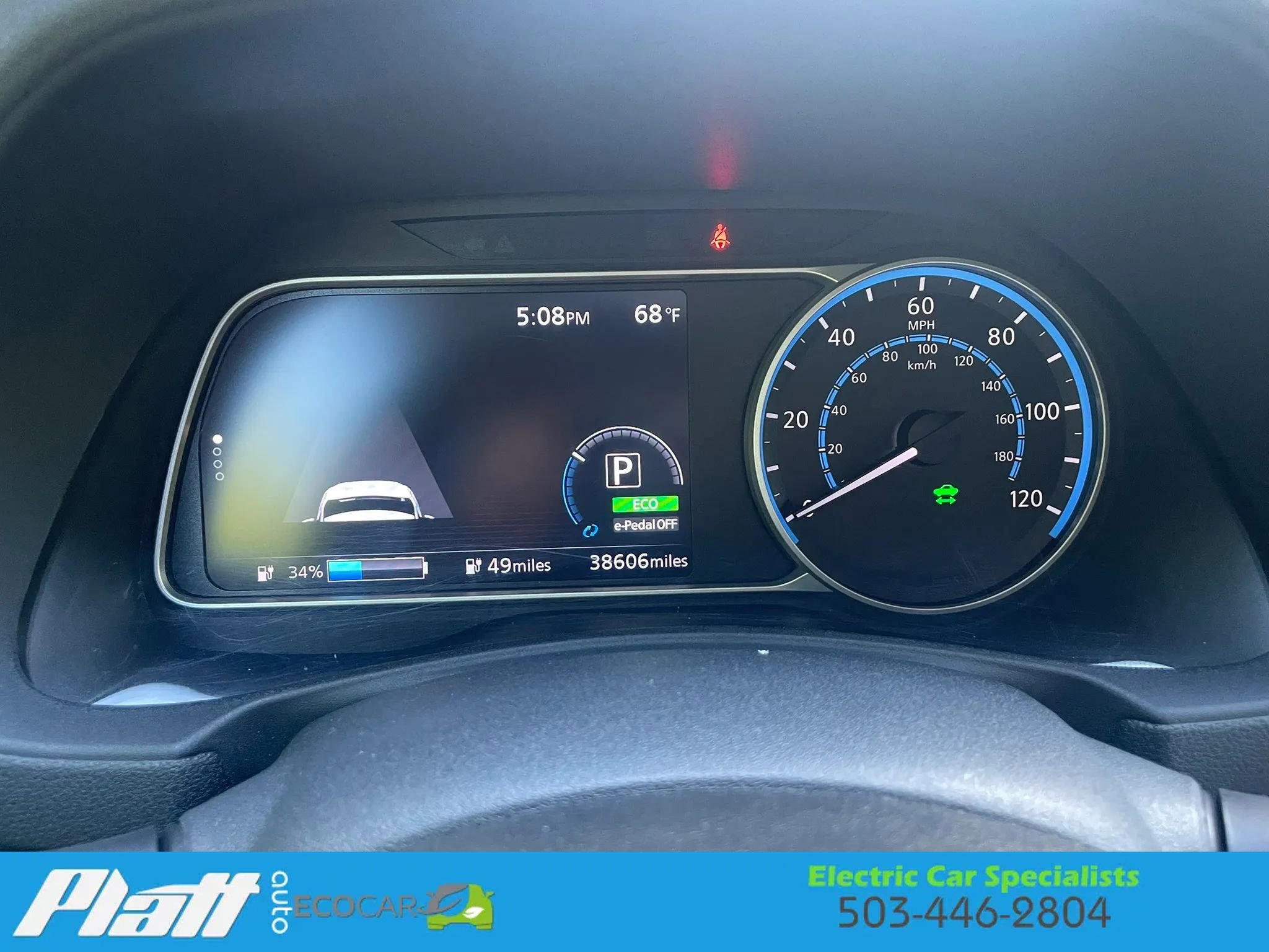 Used 2019 Nissan Leaf SL w/ SL Technology Package FWD image 26