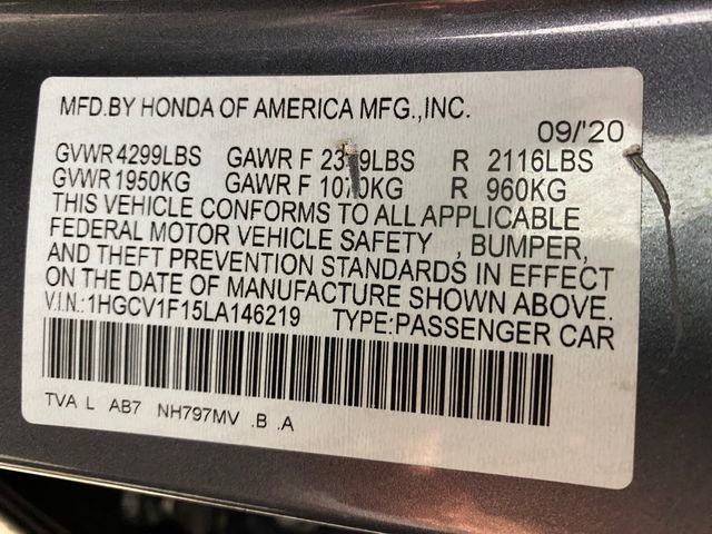 Used 2020 Honda Accord LX image 30