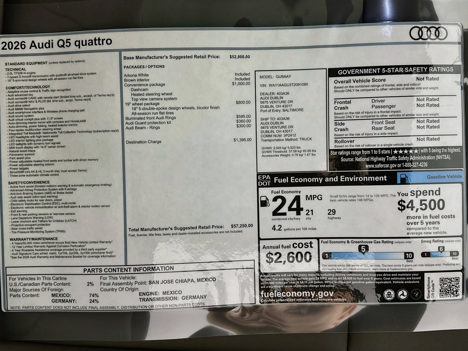 New 2026 Audi Q5 Premium AWD/4WD image 47
