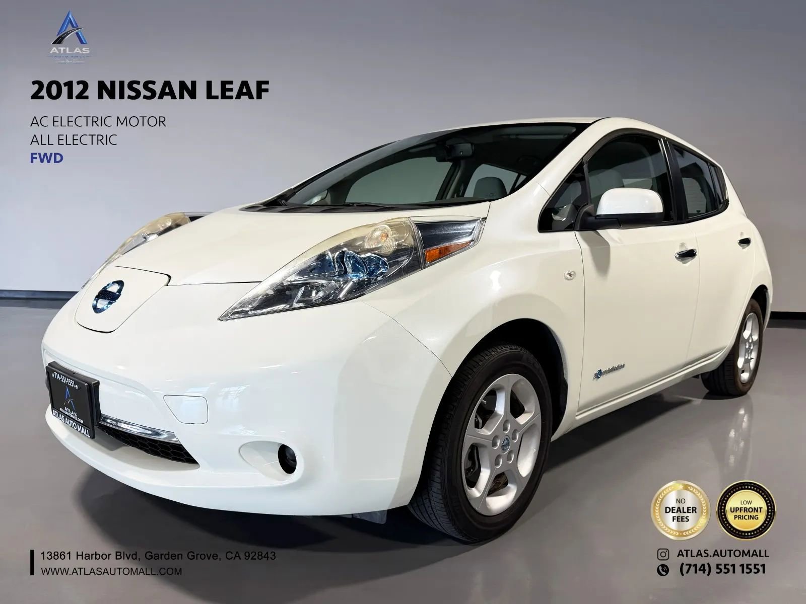 Used 2012 Nissan Leaf SV FWD image 1