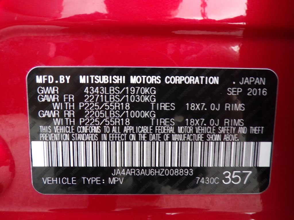 Used 2017 Mitsubishi Outlander Sport ES AWD/4WD image 33