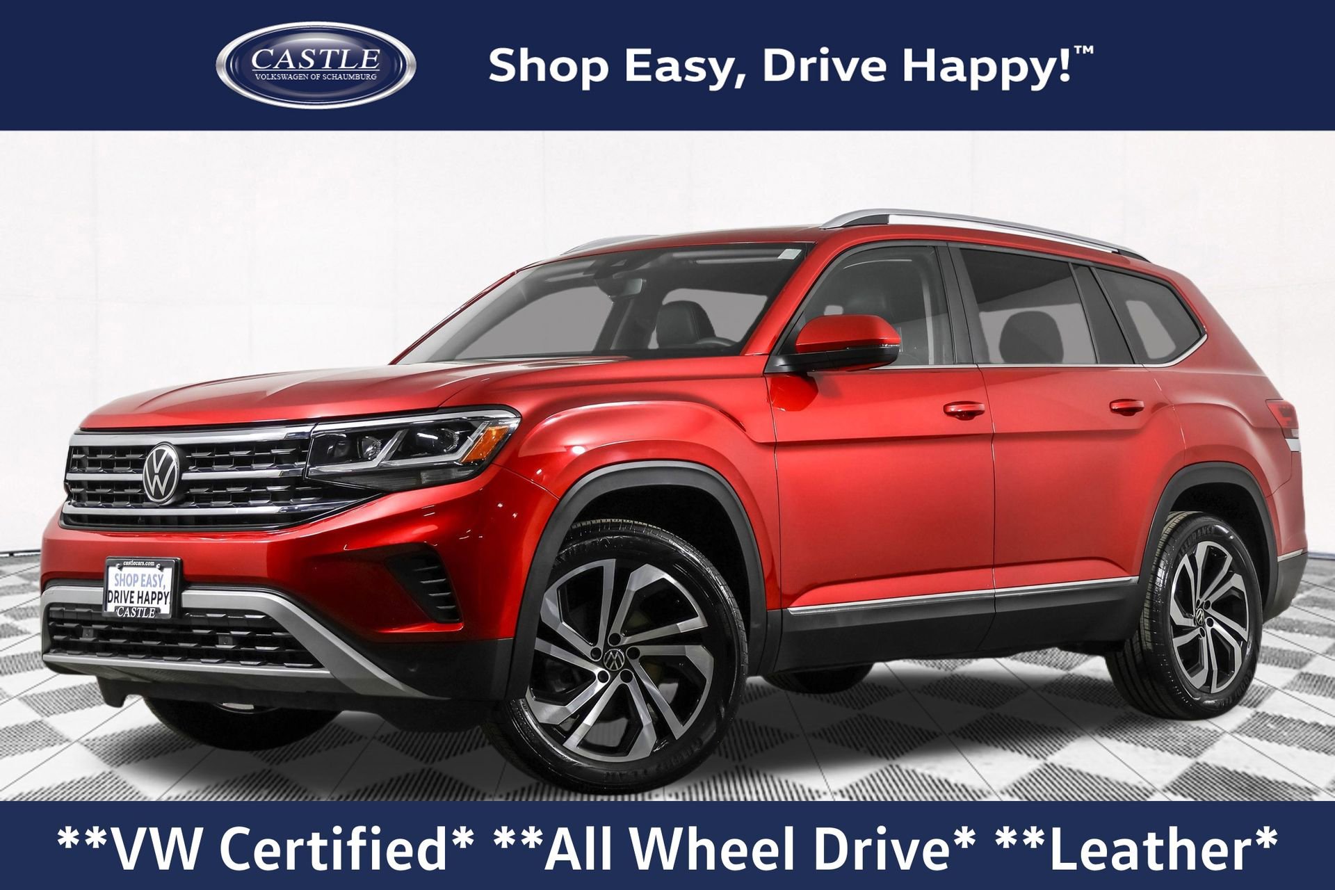 Certified 2022 Volkswagen Atlas SEL image 1