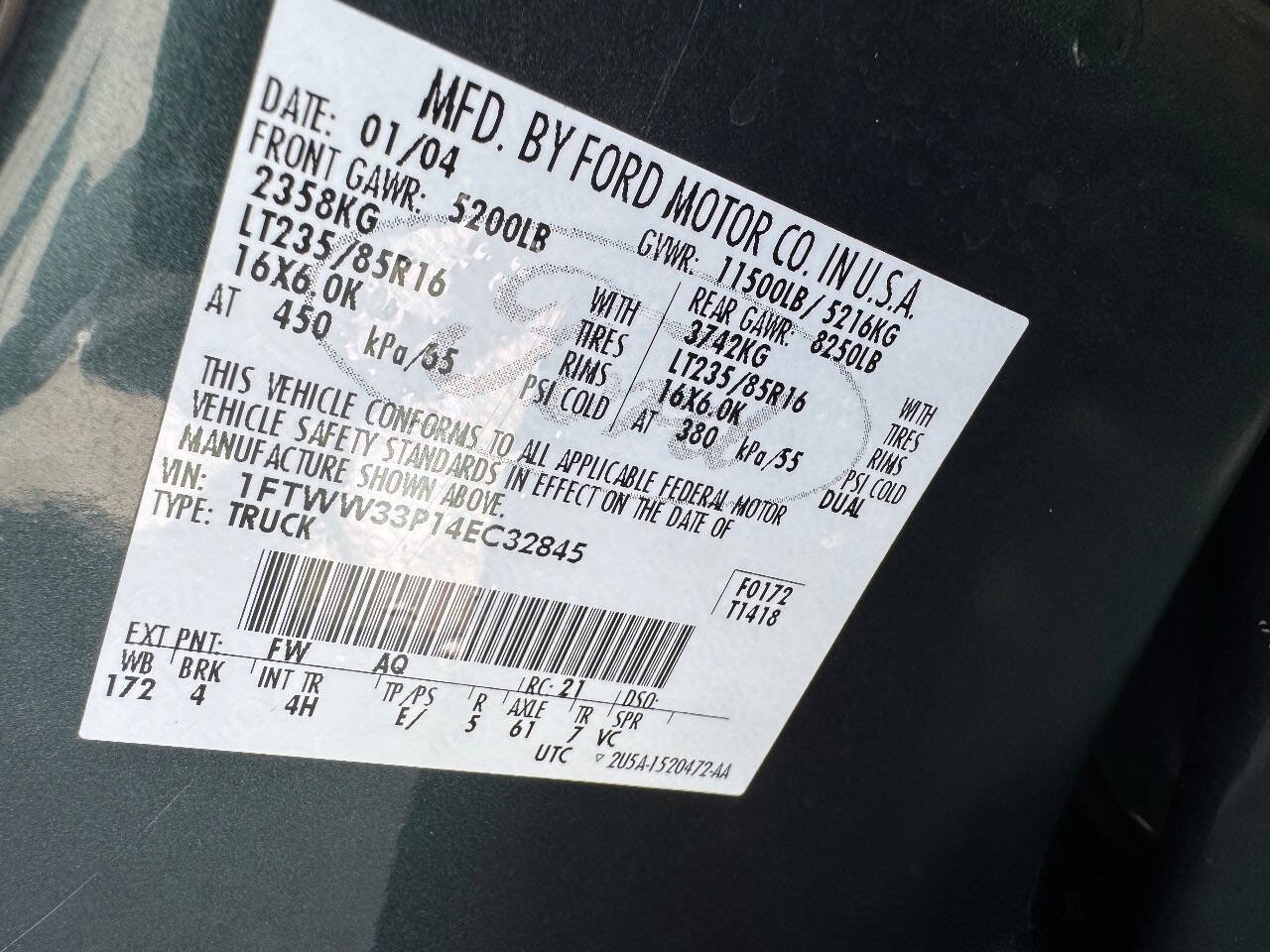 Used 2004 Ford F350 XL AWD/4WD image 52