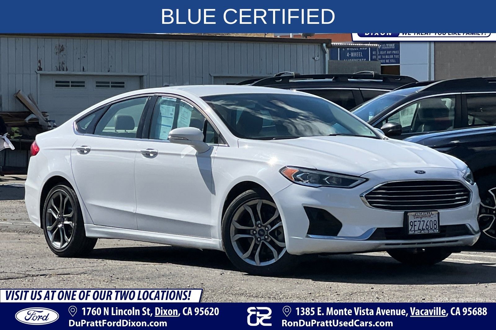Certified 2020 Ford Fusion SEL