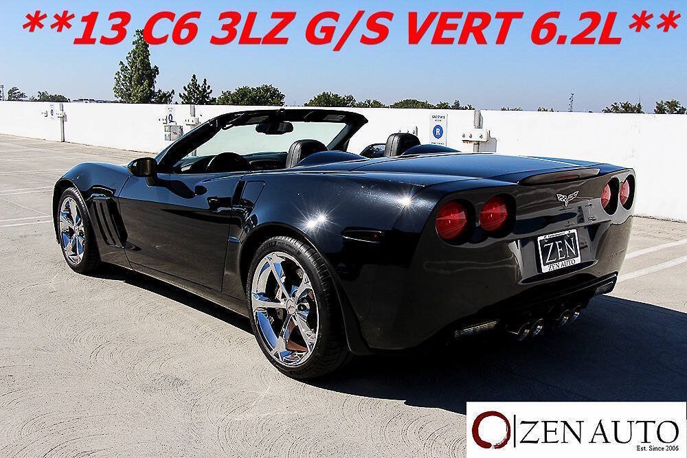 Used 2013 Chevrolet Corvette Grand Sport w/ 3LT Preferred Equipment Group RWD image 6