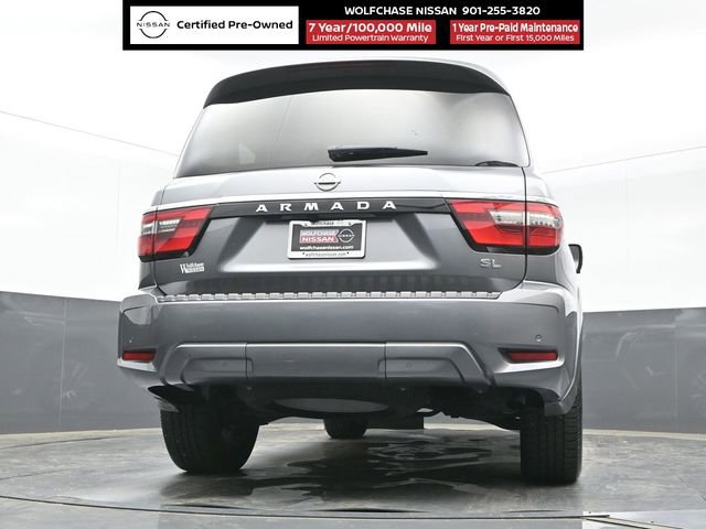 Certified 2024 Nissan Armada SL w/ Captain's Chairs Package image 24