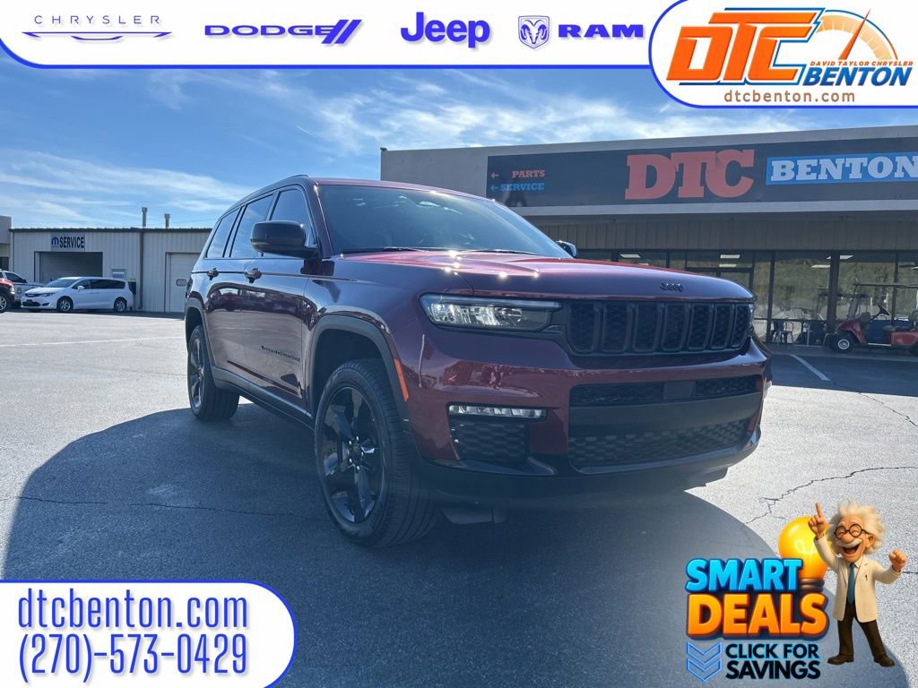 Used 2025 Jeep Grand Cherokee L Limited w/ Black Appearance Package image 1