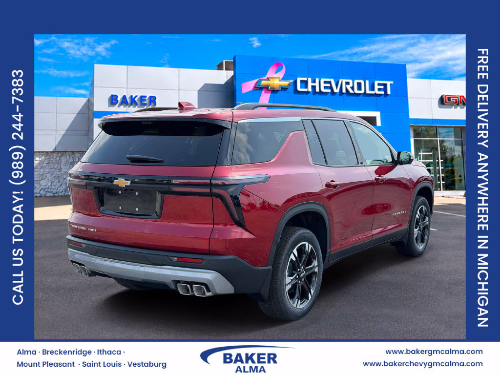 New 2027 Chevrolet Traverse LT w/ Sun and Wheel Package AWD/4WD image 2