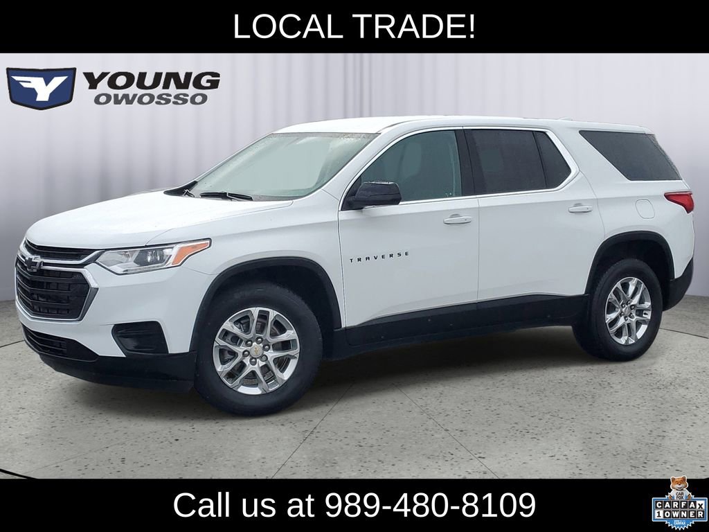 Used 2021 Chevrolet Traverse LS image 1